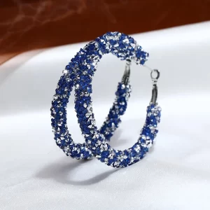 Golden Halo Drop Earrings